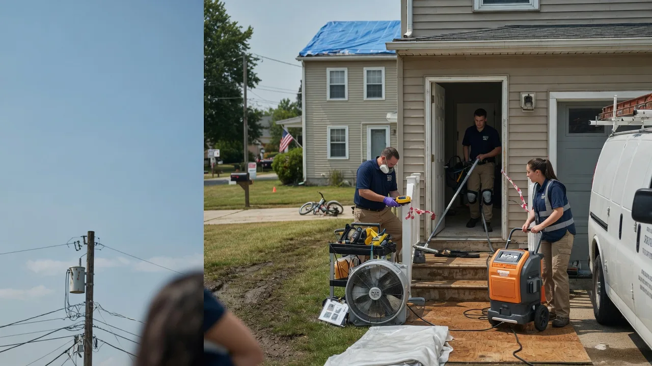 Water Damage Repair in Basco, IL near me